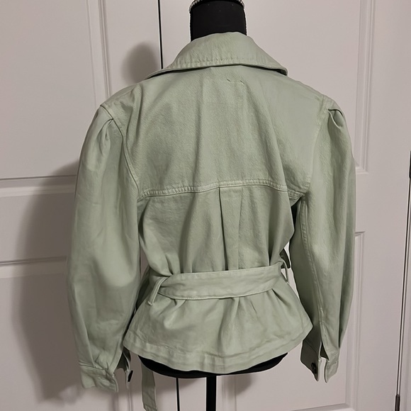 Stradivarius Pastel Green Jacket - Picture 5 of 10